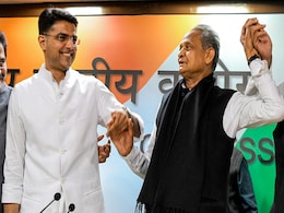 Sachin Pilot's Rare Support For Ashok Gehlot Against BJP Charges Sachin Pilot's Rare Support For Ashok Gehlot Against BJP Charges