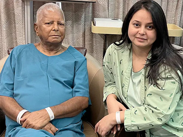 "Ready To Rock And Roll": Lalu Yadav's Daughter Ahead Of Kidney Transplant