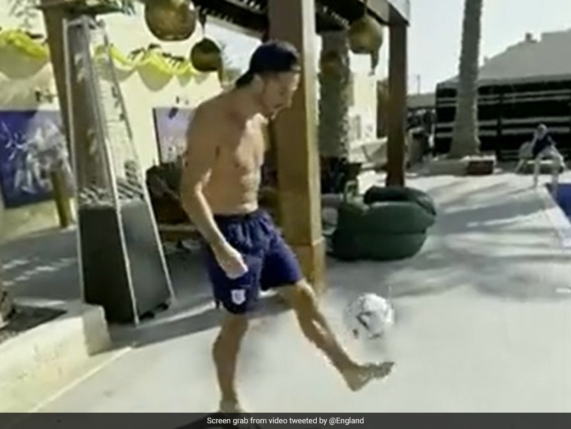 England Stars Jack Grealish And Declan Rice Show Off Skills By The Pool After World Cup Quarter-Finals Entry. Watch