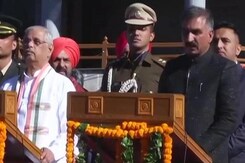 Gandhis Present, Sukhvinder Sukhu Becomes Himachal Chief Minister Gandhis Present, Sukhvinder Sukhu Becomes Himachal Chief Minister