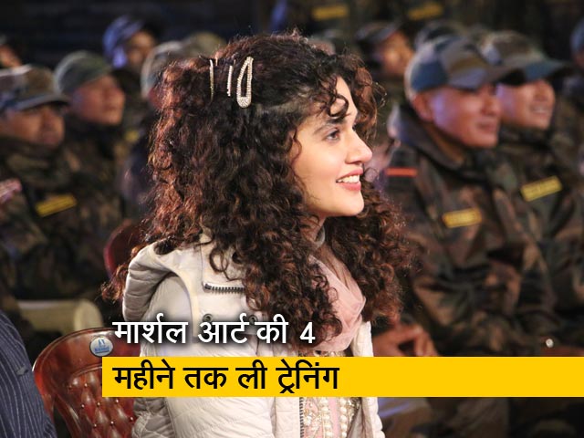 तापसी पन्नू ने फिल्म के लिए ली थी मार्शल आर्ट की ट्रेनिंग, जय जवान में किया खुलासा 