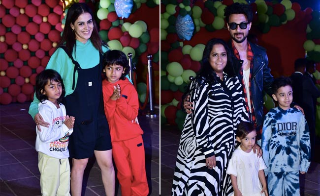 Genelia-Riteish, Ekta, Arbaaz And Others Attend Salman Khan's Niece Ayat's Pre-Birthday Bash