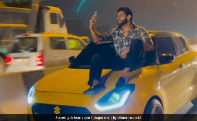 "Influencer" Fined For Dangerous Driving In Delhi, BMW And Swift Seized