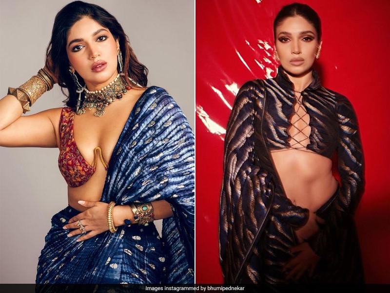 7 Times Bhumi Pednekar's Exotic Blouses Were Stylish Wedding Mandates
