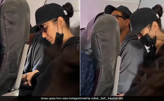 Trending: Katrina Kaif And Vicky Kaushal Fly Economy. Watch