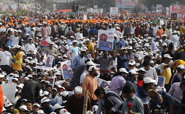 Massive Protest In Bangladesh Capital Against Sheikh Hasina's Government