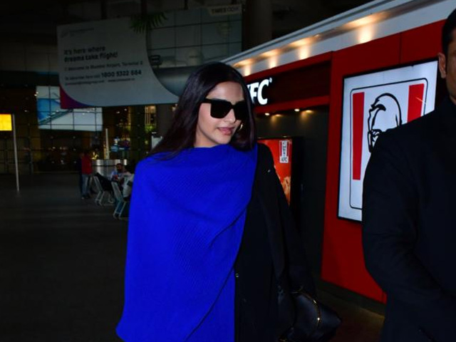 Sonam Kapoor Slays In Her Airport Look
