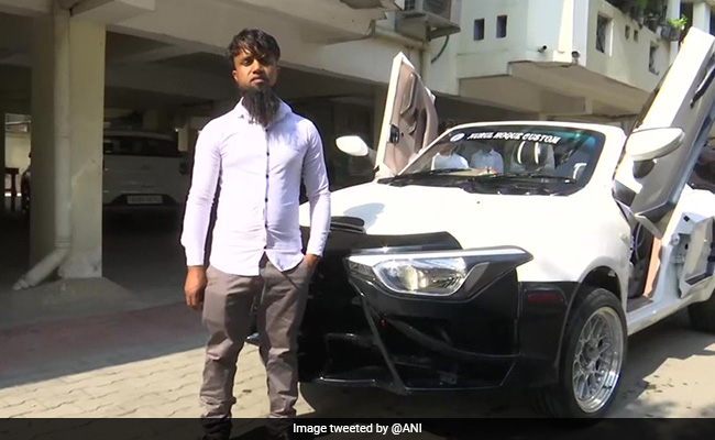 Assam Man's Gift To Himanta Sarma - Maruti Car With Lamborghini Makeover