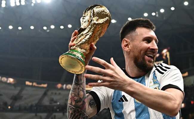 "The Gift From Footballing Gods": Celebrating Messi's World Cup Win