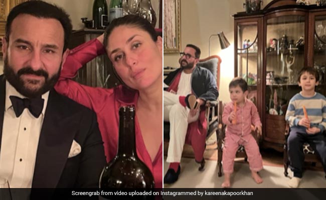 The Kareena Kapoor Christmas Album With New Pics Of Kids Jeh, Taimur And Husband Saif Ali Khan