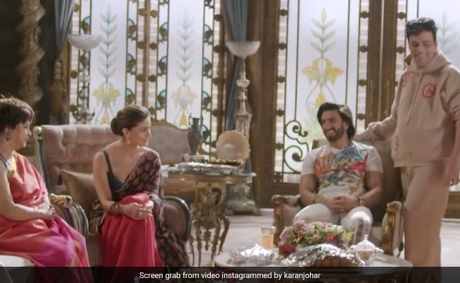 <I>Rocky Aur Rani Ki Prem Kahani</I>: Alia Bhatt, Ranveer Singh's BTS Moments From Karan Johar's "Family Entertainer"