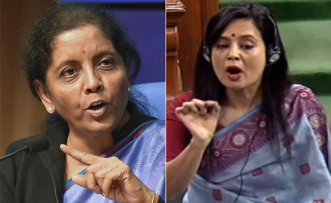 Watch: On "Pappu" Jibe, N Sitharaman Hits Back At Trinamool's Mahua Moitra