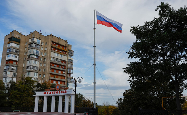 Ukraine Attacks Occupied Melitopol, Says "Key To Defence Of The South"