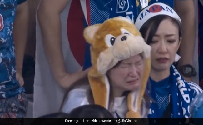 Watch: Japan Players, Fans Fail To Hold Tears After World Cup Exit
