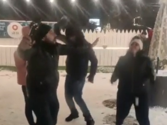 Watch: Tourists Rejoice As Parts Of Kashmir Receive Fresh Snowfall