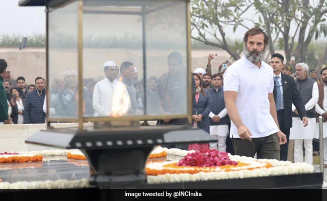 "Habit Of Apologising": Congress Slams BJP Over Rahul Gandhi Trip Claim