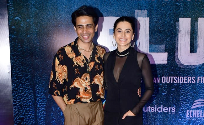 Taapsee Pannu And Gulshan Devaiah Host <i>Blurr</i> Screening For Friends. See Pics