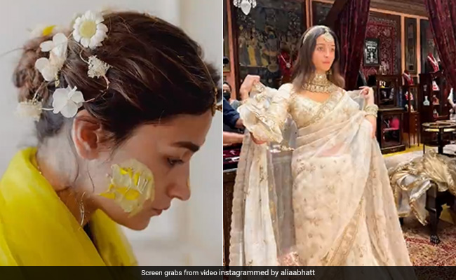 Alia Bhatt's Wedding Memories: Pics From <i>Haldi</i> And "First Fitting"