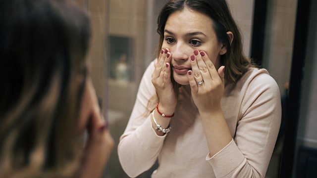 A healthy diet can help ensure glowing skin
