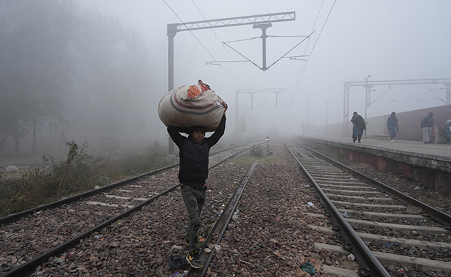 Heavy Fog In Delhi, 20 Trains Delayed