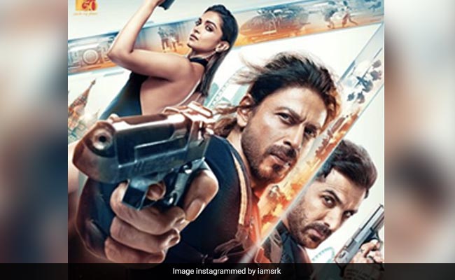 <i>Pathaan</i>: Shah Rukh Khan, Deepika Padukone And John Abraham In A Power-Packed Poster