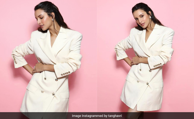"The All-White Inspiration You've Been Looking For" Starts And Ends With Tripti Dimri's Chic White Blazer Dress
