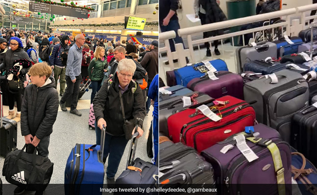 Videos Capture Chaos At US Airports As Southwest Airlines Mass-Cancels Flights