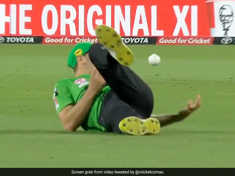 Watch: Australian Cricketer Takes Spectacular Juggling Catch In Big Bash League Season Opener