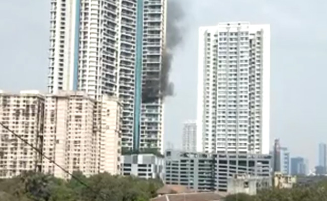 Fire At Building In Mumbai's Lower Parel, 4 Fire Engines On Spot