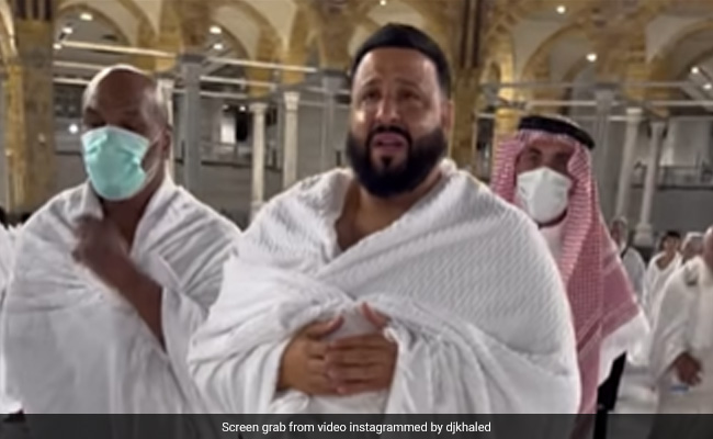 Video: DJ Khaled Gets Emotional While Performing Umrah In Mecca With Mike Tyson
