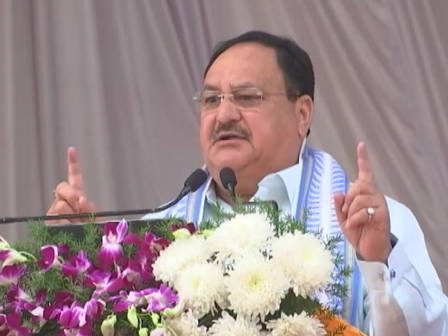 BJP Chief JP Nadda Inaugurates New BJP Bhavans In Karnataka