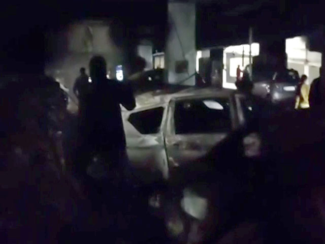 Watch: 21 Cars On Fire In Delhi Multi-Storey Parking Lot