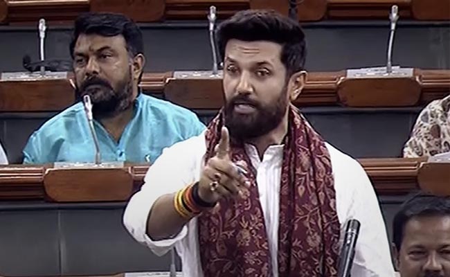 In Lok Sabha, Chirag Paswan Claims Crimes Against Dalits On Rise In Bihar