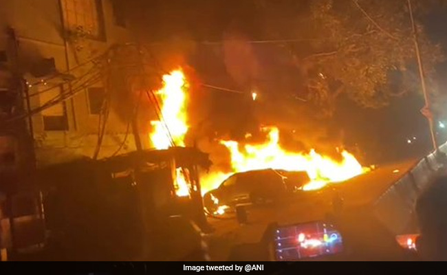 4 Vehicles Catch Fire In Delhi's Sadar Bazaar: Official