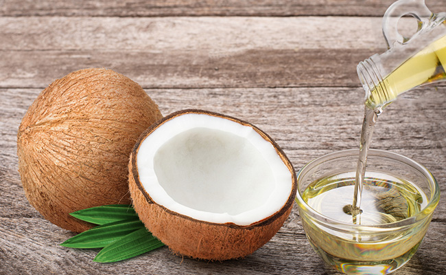 Coconut is a natural moisturiser and conditioner