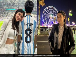 अनन्या पांडे से लेकर करिश्मा कपूर तक FIFA फुटबॉल वर्ल्ड कप सेमी फाइनल को देखने पहुंचे ये सितारे अनन्या पांडे से लेकर करिश्मा कपूर तक FIFA फुटबॉल वर्ल्ड कप सेमी फाइनल को देखने पहुंचे ये सितारे