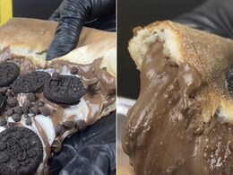 Viral: Oreo Pizza Is The Latest Bizarre Food That Left Internet Disgusted Viral: Oreo Pizza Is The Latest Bizarre Food That Left Internet Disgusted