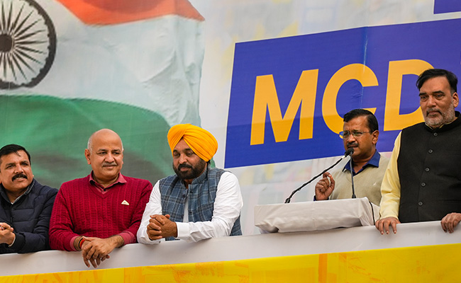 "Heavy BJP Machinery" Made Delhi Civic Body Poll Toughest: Arvind Kejriwal