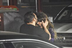 Video: Salman Khan Kisses Ex Sangeeta Bijlani On Forehead At His Birthday Bash Video: Salman Khan Kisses Ex Sangeeta Bijlani On Forehead At His Birthday Bash