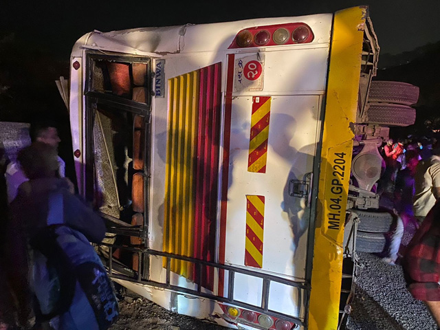 2 School Students Dead As Bus Returning From Picnic Overturns Near Mumbai