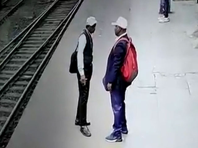 Miraculous Escape For Bengal Ticket Collector After Live Fire Fell On Him