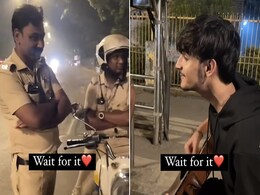 सुनसान सड़क पर देर रात 'केसरिया तेरा इश्क है पिया' गाकर शख्स ने पुलिस पर चलाया अपना जादू, देखें VIDEO सुनसान सड़क पर देर रात 'केसरिया तेरा इश्क है पिया' गाकर शख्स ने पुलिस पर चलाया अपना जादू, देखें VIDEO