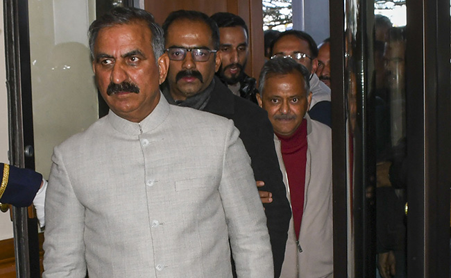 Himachal Chief Minister Orders Review Of Major Decisions By BJP Government