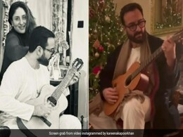 करीना कपूर ने परिवार के साथ मनाई क्रिसमस, पति सैफ अली खान ने बजाई गिटार, VIDEO में बेटे जेह की हरकत को देख कर फैंस को आया खूब प्यार करीना कपूर ने परिवार के साथ मनाई क्रिसमस, पति सैफ अली खान ने बजाई गिटार, VIDEO में बेटे जेह की हरकत को देख कर फैंस को आया खूब प्यार