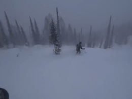 Video: Moment When Massive Avalanche Hits Skier, Buries Him Video: Moment When Massive Avalanche Hits Skier, Buries Him