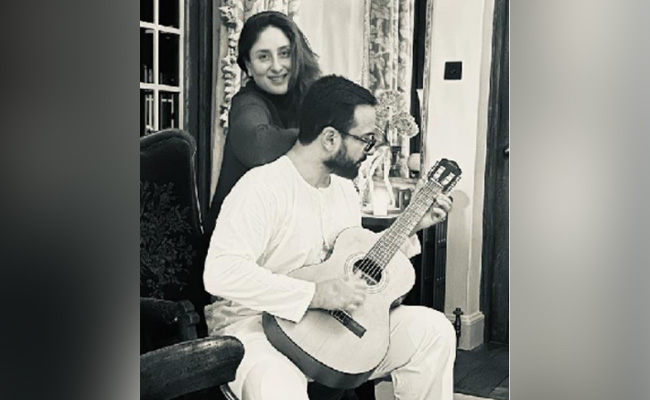 Christmas 2022: Kareena Kapoor Shares A Video Of Saif Ali Khan Playing Guitar. Bonus: Jeh's Cute Cameo