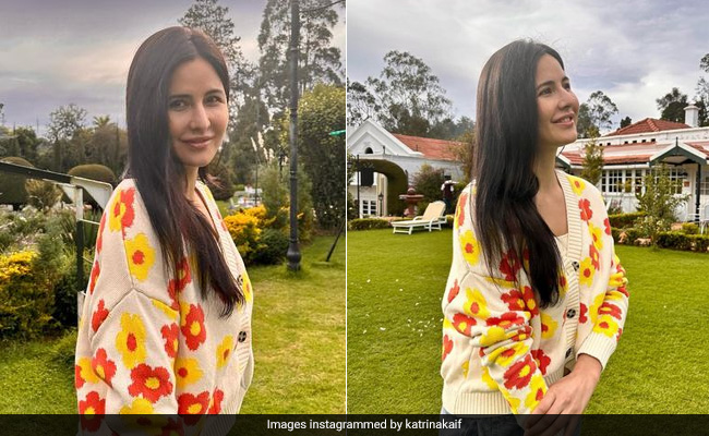 Even Katrina Kaif's Winter Wardrobe Isn't Absent Of Floral Spring Elements
