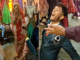 दुल्हन के इशारों पर नाचा दूल्हा, घुटने पर बैठकर गाने लगा 'मैं जोरू का गुलाम बन के रहूंगा' आंखें फाड़े देखते रह गए घरवाले दुल्हन के इशारों पर नाचा दूल्हा, घुटने पर बैठकर गाने लगा 'मैं जोरू का गुलाम बन के रहूंगा' आंखें फाड़े देखते रह गए घरवाले