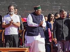Gandhis Present, Congress Projects Unity At Himachal Oath: 10 Points