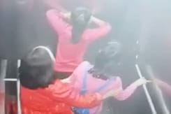 CCTV Shows 3 Girls Stuck In Society Lift For 20 Minutes In UP, Case Filed CCTV Shows 3 Girls Stuck In Society Lift For 20 Minutes In UP, Case Filed